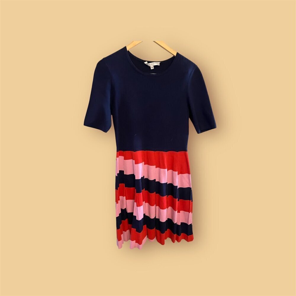 Trina Turk Striped Sweater Dress